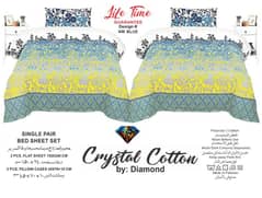 Crystal Single Bedsheets