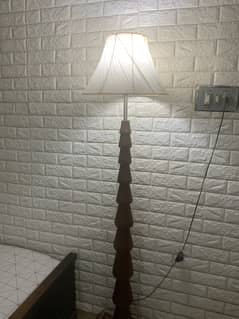 High quality Wooden Floor Lamp almost new (URGENT SALE)