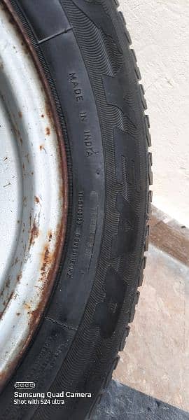 175 70 r13 stepney tire plus rim for sale in mint condition 3