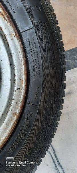 175 70 r13 stepney tire plus rim for sale in mint condition 4