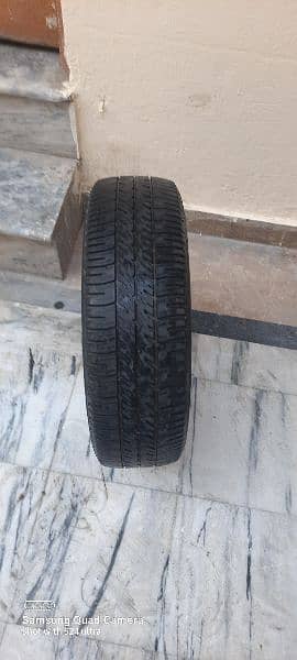 175 70 r13 stepney tire plus rim for sale in mint condition 5