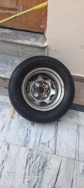 175 70 r13 stepney tire plus rim for sale in mint condition 7