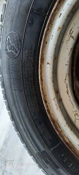 175 70 r13 stepney tire plus rim for sale in mint condition 11