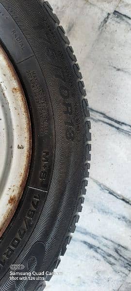 175 70 r13 stepney tire plus rim for sale in mint condition 12