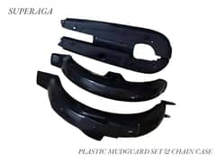 Plastic mudguard Set & Chain case 70cc Motercycles 0