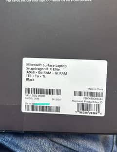 Microsoft surface laptop 7 X elite