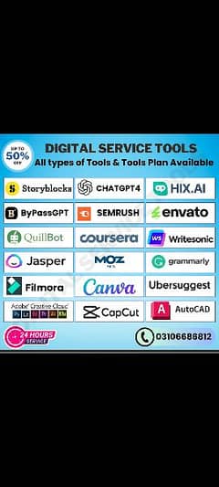 Premium Software and tools