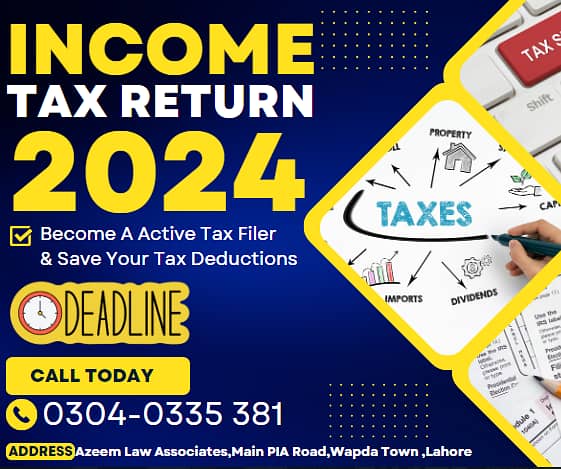 INCOME TAX RETURN FILLING 2024 - NTN|TAX FILER|BUSINESS & COMPANY REG 3