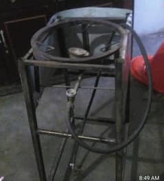 stove and krahi  set for sale