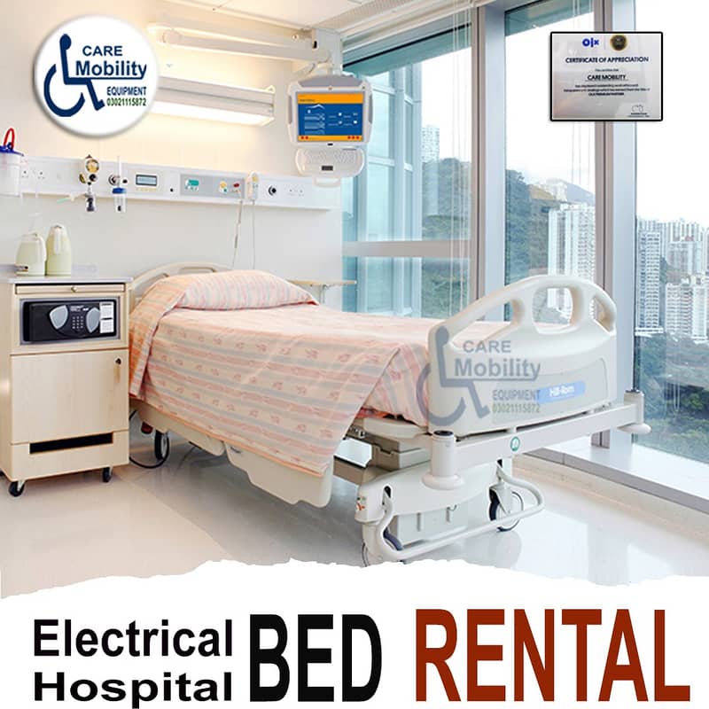 Hospital Bed rent  Electric Bed for rent Medical Bed ICU Bed For Rent 6