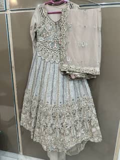 Walima Dulhan Maxi in Beutifull Pastel Pink Color