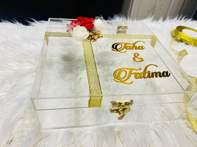 Acrylic Boxes|Bidh Boxes| Wedding Boxes|Gift Boxs|Customised Boxes 15