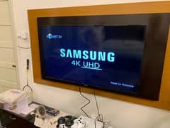 samsung led 50'' neat condition no fault using in home (Just call me)