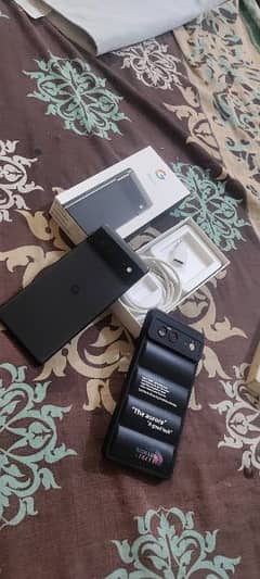 Pixel 6 with box and accessories ORIGNAL