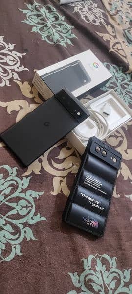 Pixel 6 with box and accessories ORIGNAL 1