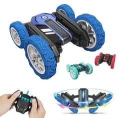 Double Side Stunt Car RC 2.4GHz/360Rotating Flashing music Climbingcar