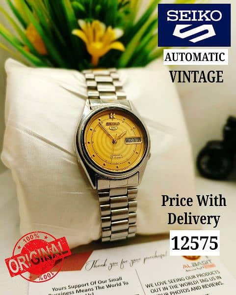 4 ہزار سے لیکر 9 ہزار تک Seiko 5 Automatic Citizen Orient 03161737353 15