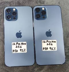 IPHONE/12 PRO MAX /128GB/256GB/512GB/PTA APPROVED