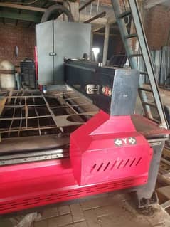 CNC plasma metal cutting