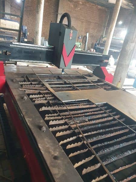 CNC plasma metal cutting 1