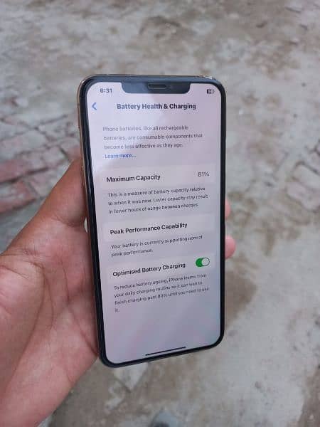 XS MAX 256 GB Non PTA 6