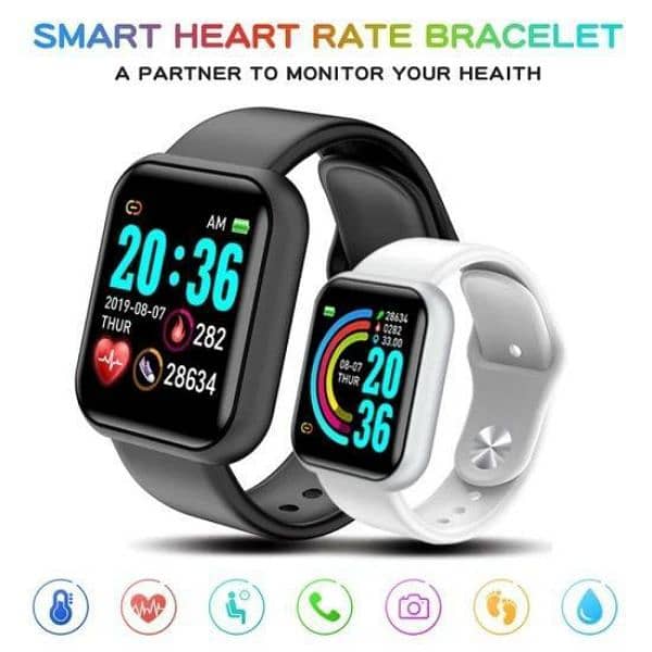 New smart watch for boys and girls new fashion 1