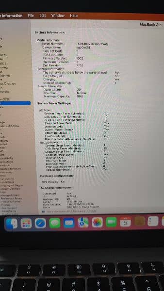 MacBook Air m1, only 29 cycles used 5