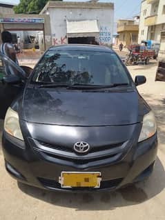 TOYOTA BELTA MODEL 2007 GREY COLOR