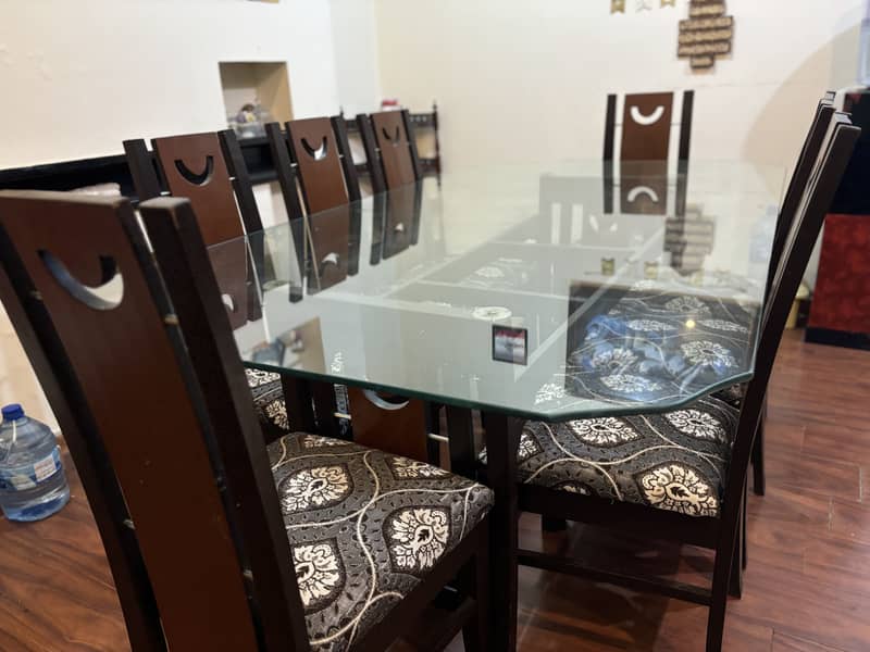 8 Seater Dining Table, Wooden Dining Table Set 2