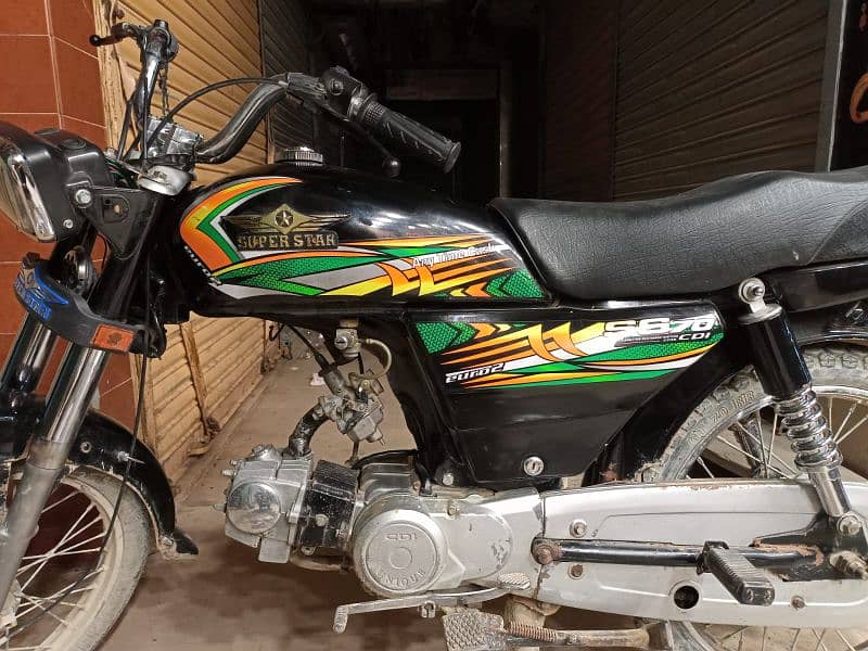 super star 70 cc |motorcycle|bike 4