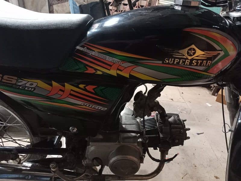 super star 70 cc |motorcycle|bike 5