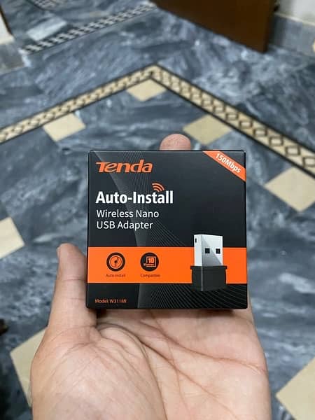 Tenda Auto Install Wireless Nano USB Adapter 1