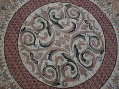 Beautiful round rug carpet for sale