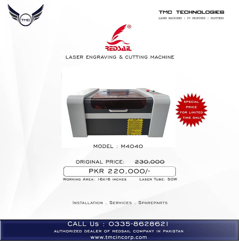 Redsail Laser Cutting & Engraving Machine 2