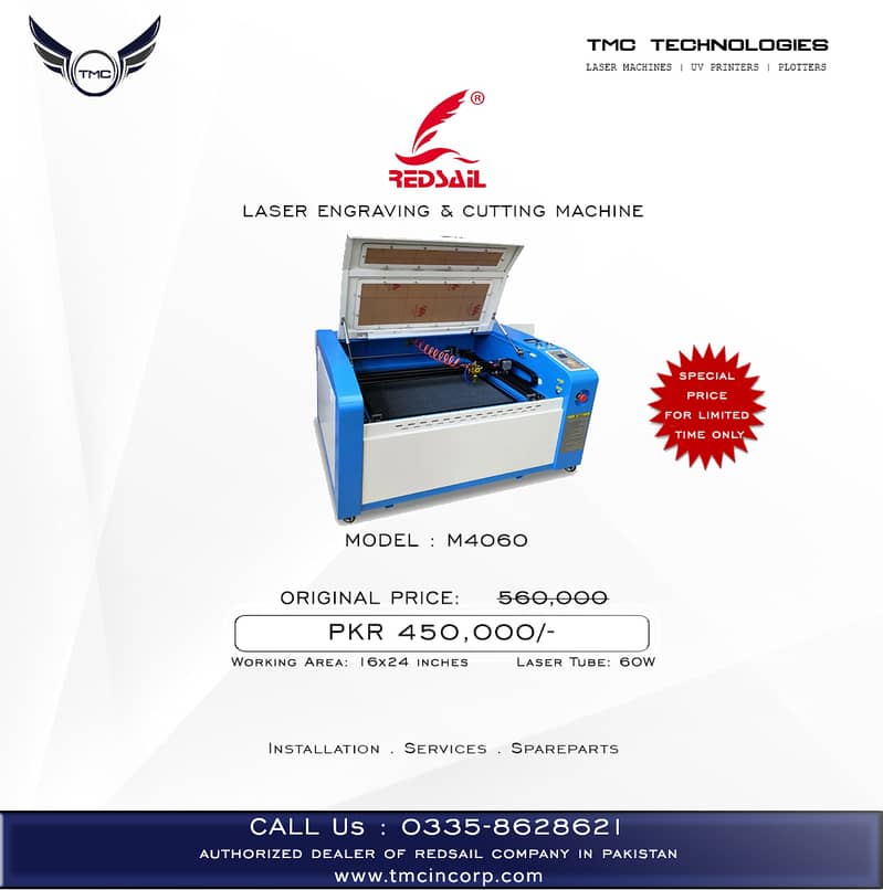 Redsail Laser Cutting & Engraving Machine 3