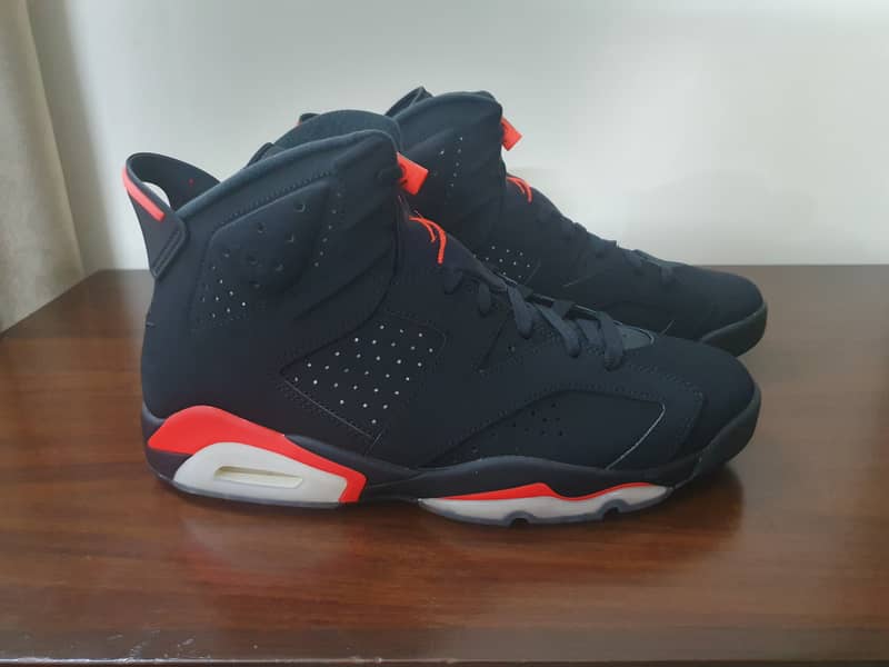 Nike Air Jordan 6 Infrared 2019 / Basketball shoes / Retro sneakers 2