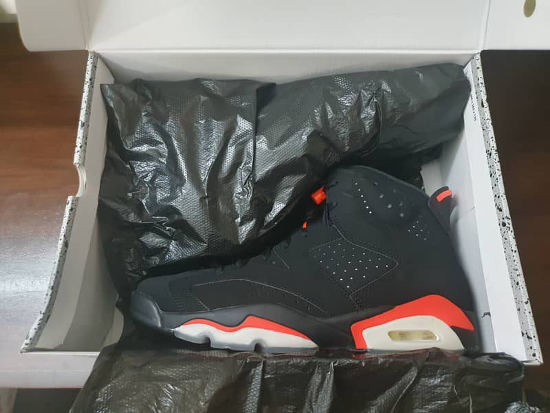 Nike Air Jordan 6 Infrared 2019 / Basketball shoes / Retro sneakers 5