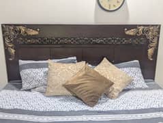 master bed with mattress urgent sale