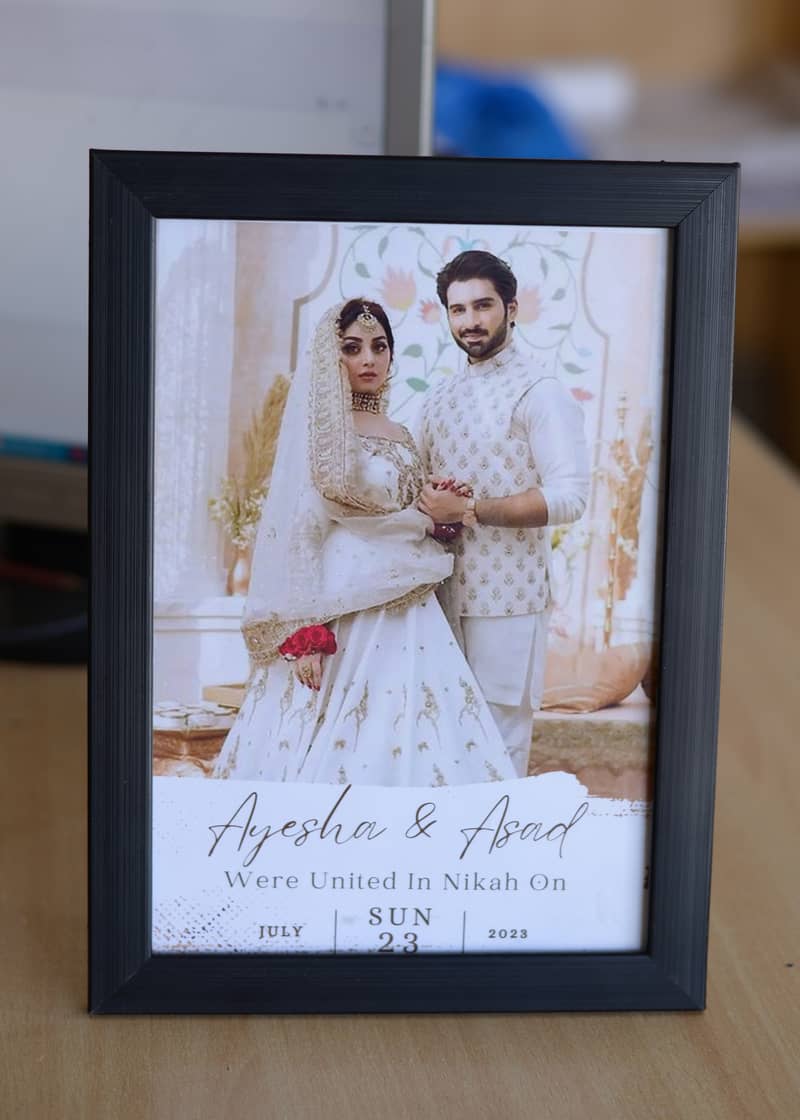 Nikkah Certificates With Frame 4