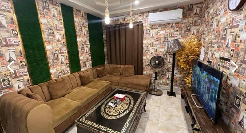 2 bedroom vip luxury apartment for rent on daily basis in bahria town 1