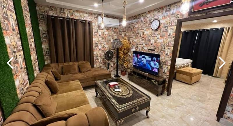 2 bedroom vip luxury apartment for rent on daily basis in bahria town 2