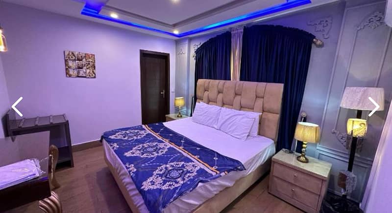 2 bedroom vip luxury apartment for rent on daily basis in bahria town 3