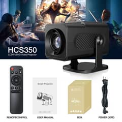 Projectors And Screen HCS350 LCD Full Video Smart Projector 2GB 16GB