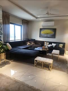 2 beds rooms vip luxury apartment for rent on daily basis in bahria town