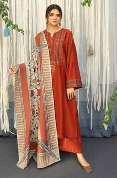 Women lawn suit