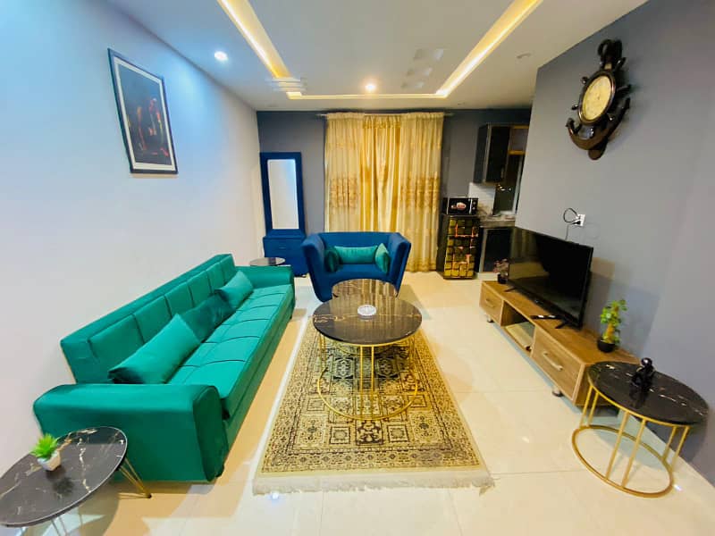 A Beautiful 1 Bed Room Luxury Apartment Rent On Daily Bahria Town Lhr 8