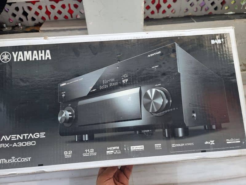 Yamaha Rx 3080 amplifier 9.2 channel + 4k upscale 0