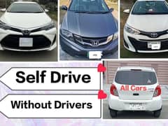 Without Drivers/Grace Rent A Car / All Cars 0325 9857077