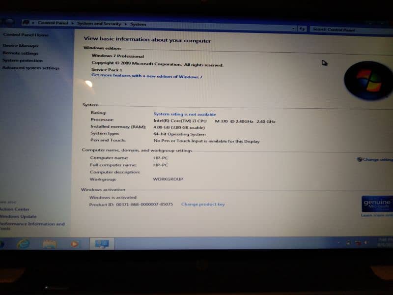 Laptop i3 3rd generation 0