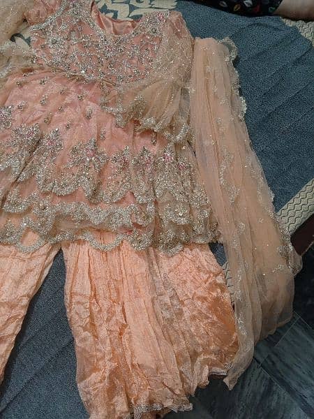 sharara frock 1